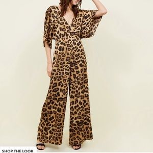 leopard print jumpsuit new look